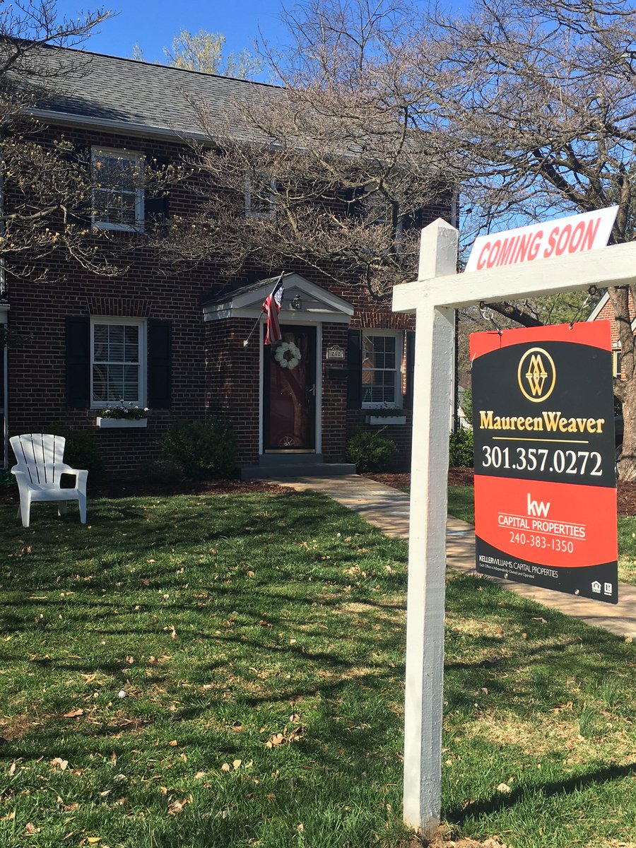 mocweaver's tweet photo. Coming soon! #woodmoor #mdrealestate #mocorealestate #maureenweaverhomes https://t.co/EtDjjN1mSt