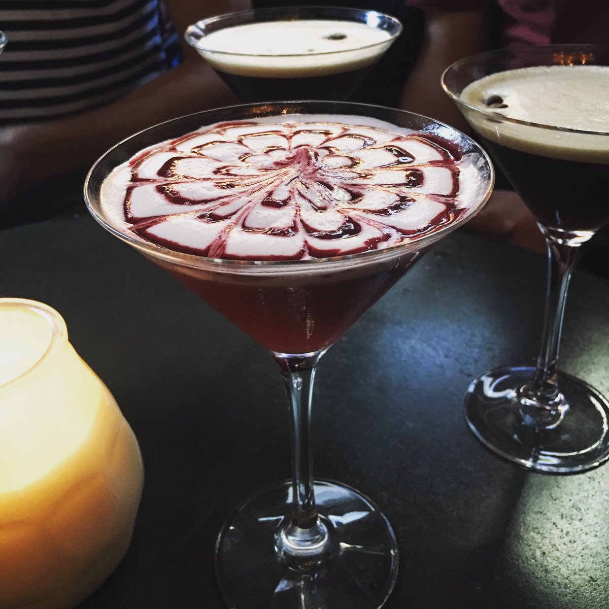 visionsofjh's tweet photo. Awesome cocktails at #theobar #soho #london try the French kiss https://t.co/qhXKG95lsR