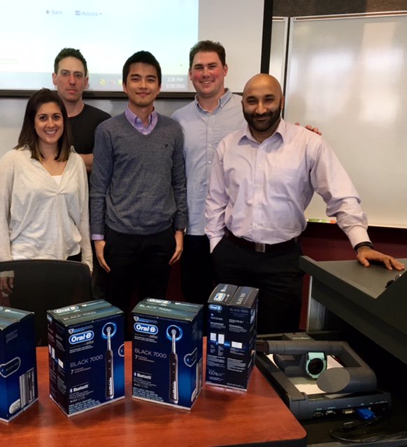 uw_MLI's tweet photo. Congrats winners of @ProcterGamble's Oral-B Product Development challenge! Thanks P&G for your support #WSBLearning https://t.co/YBicUjnhTa