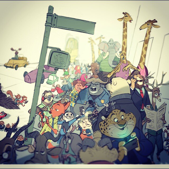 Javas_'s tweet photo. Finally received this #zootopia limited edition poster, by the one and only @CoryLoftis SO COOL! https://t.co/1C1trL9Nhm