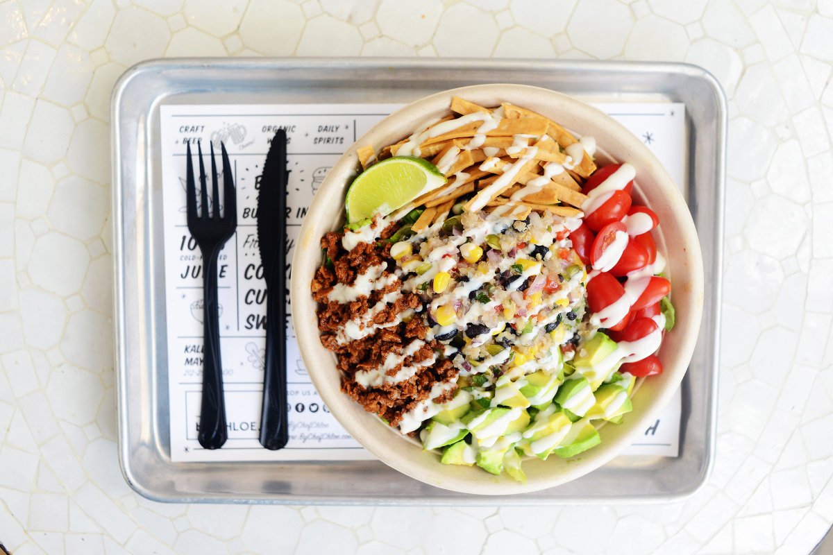 By Chloe On Twitter The Delicious Quinoa Taco Salad Because We Take Tacotuesday Seriously Https T Co Jyvpq7qqmk