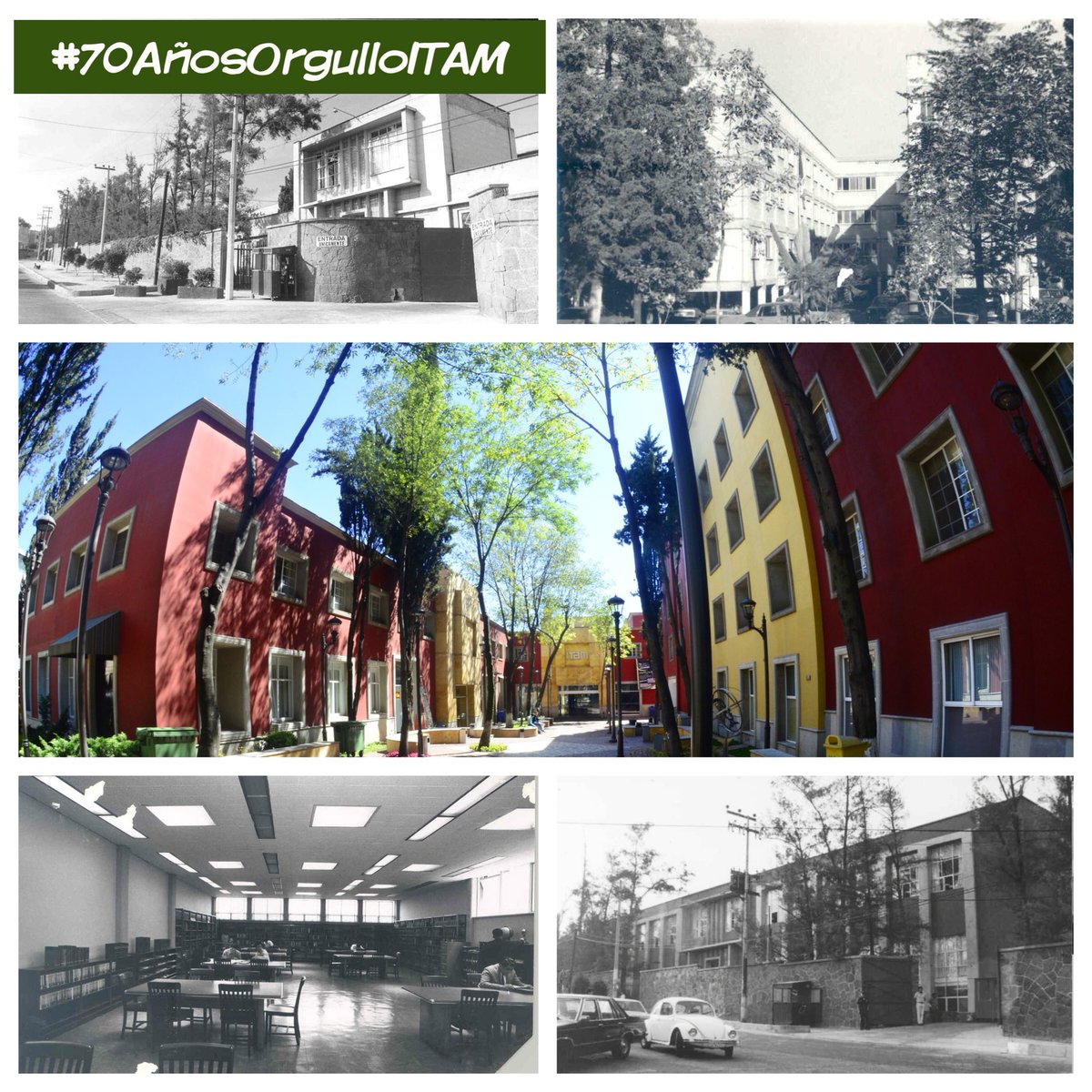 Un día como hoy, la AMC dio origen al ITAM, que iniciaría actividades el 1 de julio de 1946 #70AñosOrgulloITAM