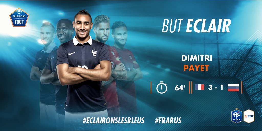 QUEL COUP FRANC !!!!!! DIMITRI !!! #FRARUS #EclaironsLesBleus