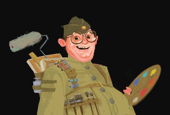 GhostArmy_AOW's tweet photo. BIG NICK - Nicholas Freedman https://t.co/3mcg6Wh4PN