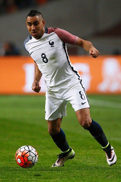 WestHam's tweet photo. On the pitch for 2 minutes as a sub and @dimpayet17 has scored a free-kick for @FFF against Russia! #WeveGotPayet https://t.co/Q5pF0UpWtm