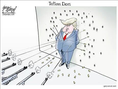 DianaChic1's tweet photo. Can withstand anything fired at him!! #TrumpSuperpowers https://t.co/BwWKxuOMwb