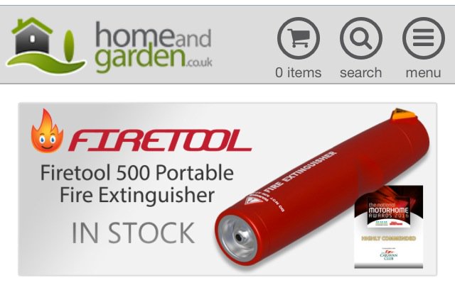 New in Stock! <a href="/FireToolUK/">FireTool</a> Fire Extinguishers #FireSafety #OnlineShop #FireTool homeandgarden.co.uk