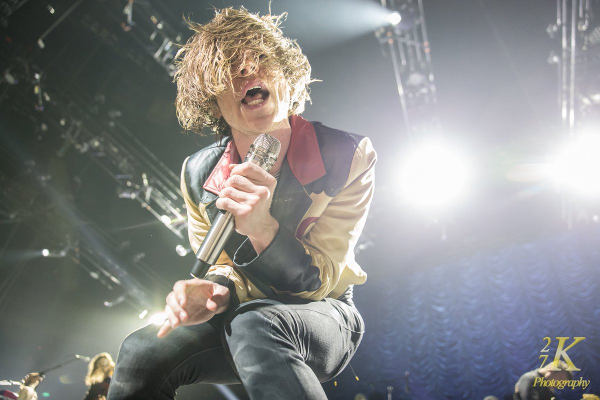ConnersJim's tweet image. #MattShultz of #CageTheElephant in #Buffalo on the #SpringFling2016 Tour @Altbuffalo #SpringFling @CageTheElephant