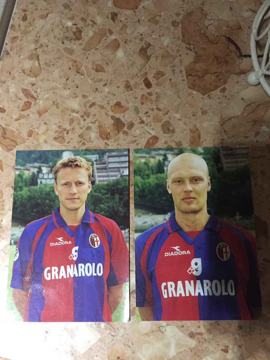 Fick 2 foton idag av en supporter, ni ska veta att dem aldrig någonsin  kommer glömma er här borta! #BolognaFC