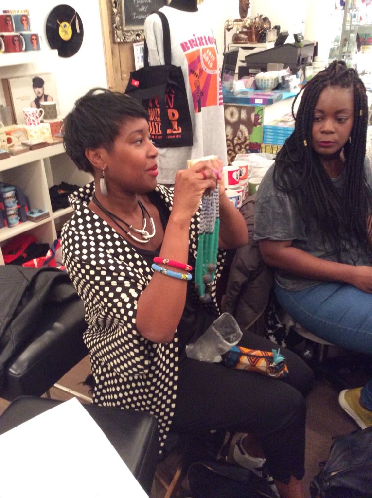 PivotBrixton's tweet photo. Sonia shares beautiful pieces available at @FunkyNChunky_ in our workshop, #business #retail #brixton https://t.co/EDn2rz4Pu1