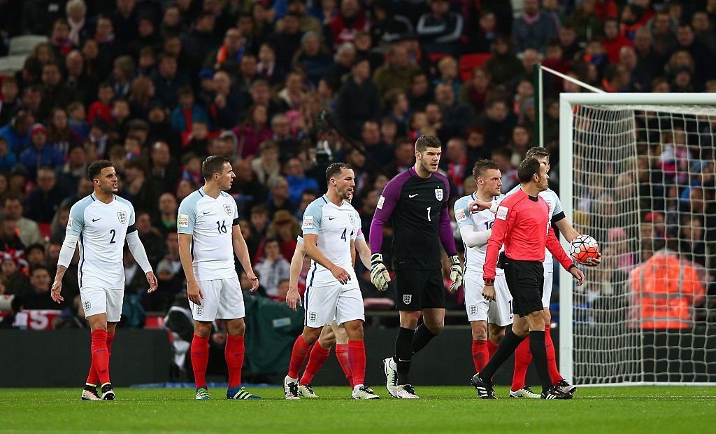 BBCSport's tweet photo. FT: England 1-2 Netherlands. Jamie Vardy goal not enough as visitors win at Wembley https://t.co/vwa4F3oqN1 #ENGvNED https://t.co/ejDi1NV3Ek