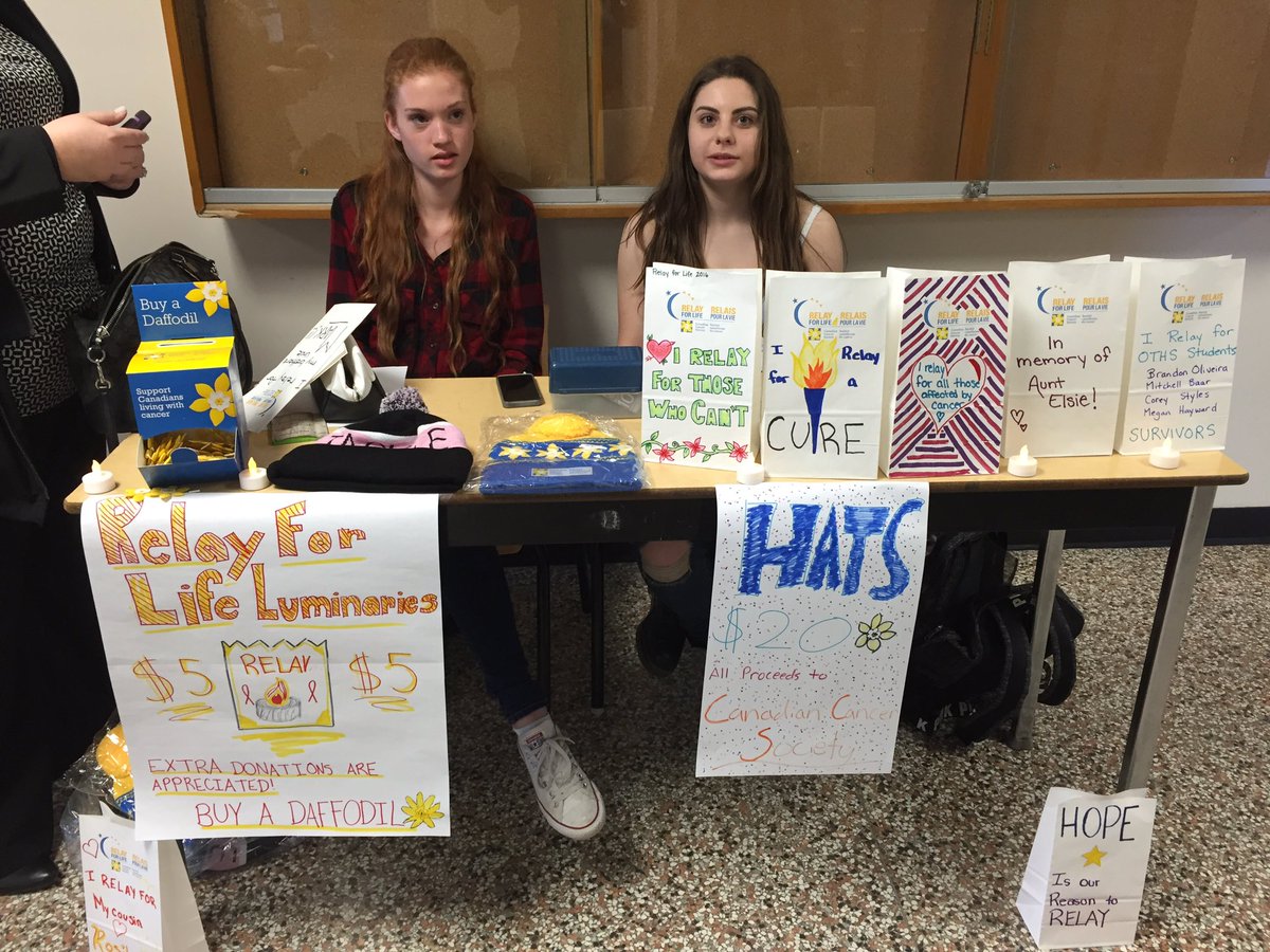 OTHSPANTHERS's tweet photo. Getting ready for Osgoode Township High School Relay for Life on May 27th! @OTHSPANTHERS @Council_OTHS #OTHSRelay https://t.co/swMsbHeseS