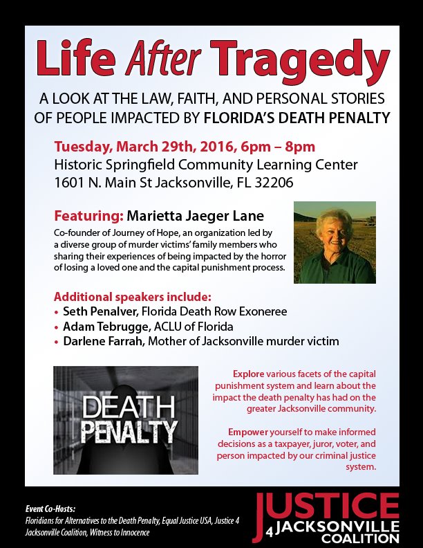 MadameHumphries's tweet photo. When the prosecutor seeks #deathpenalty who's impacted? OUR COMMUNITY! #LifeAfterTragedy #J4J https://t.co/V1bfZVoALR