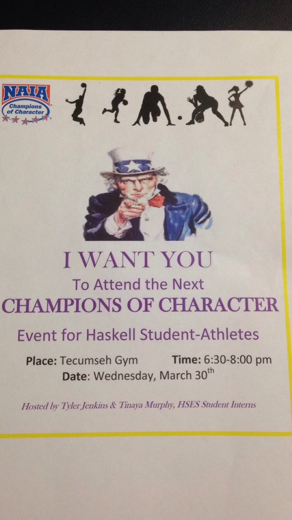 HINUWBB's tweet photo. All Haskell Athletes are welcome to join us tomorrow night Tecumseh gym at 6:30. Come and Experience #HaskellStrong. https://t.co/tZJhyKjrmn