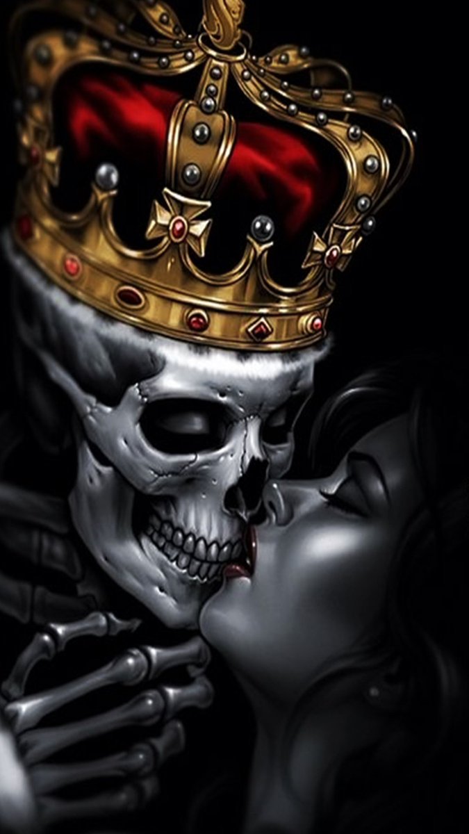 Hd Phone Wallpapers On Twitter Skull King Az8zfmbabq