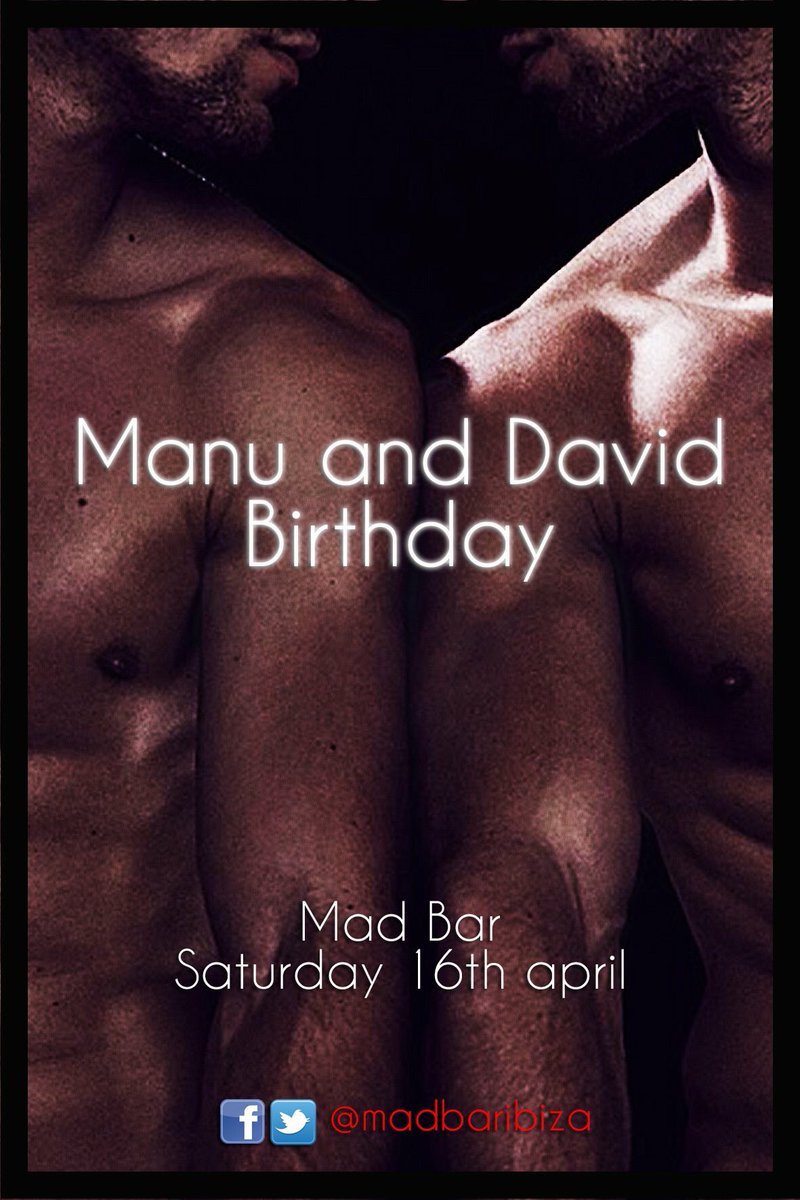 Saturday 16th april. Manu and David Birthday!