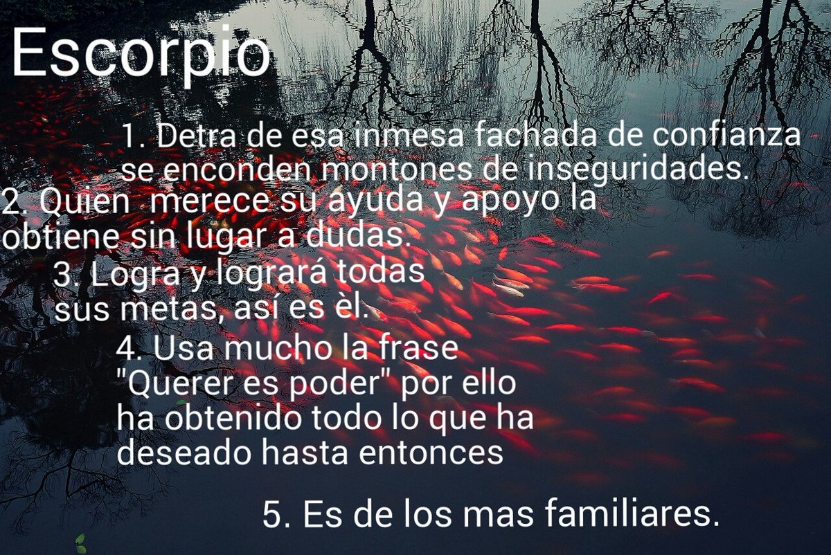 5 cosas de ESCORPIO #HoroscopoFakeland