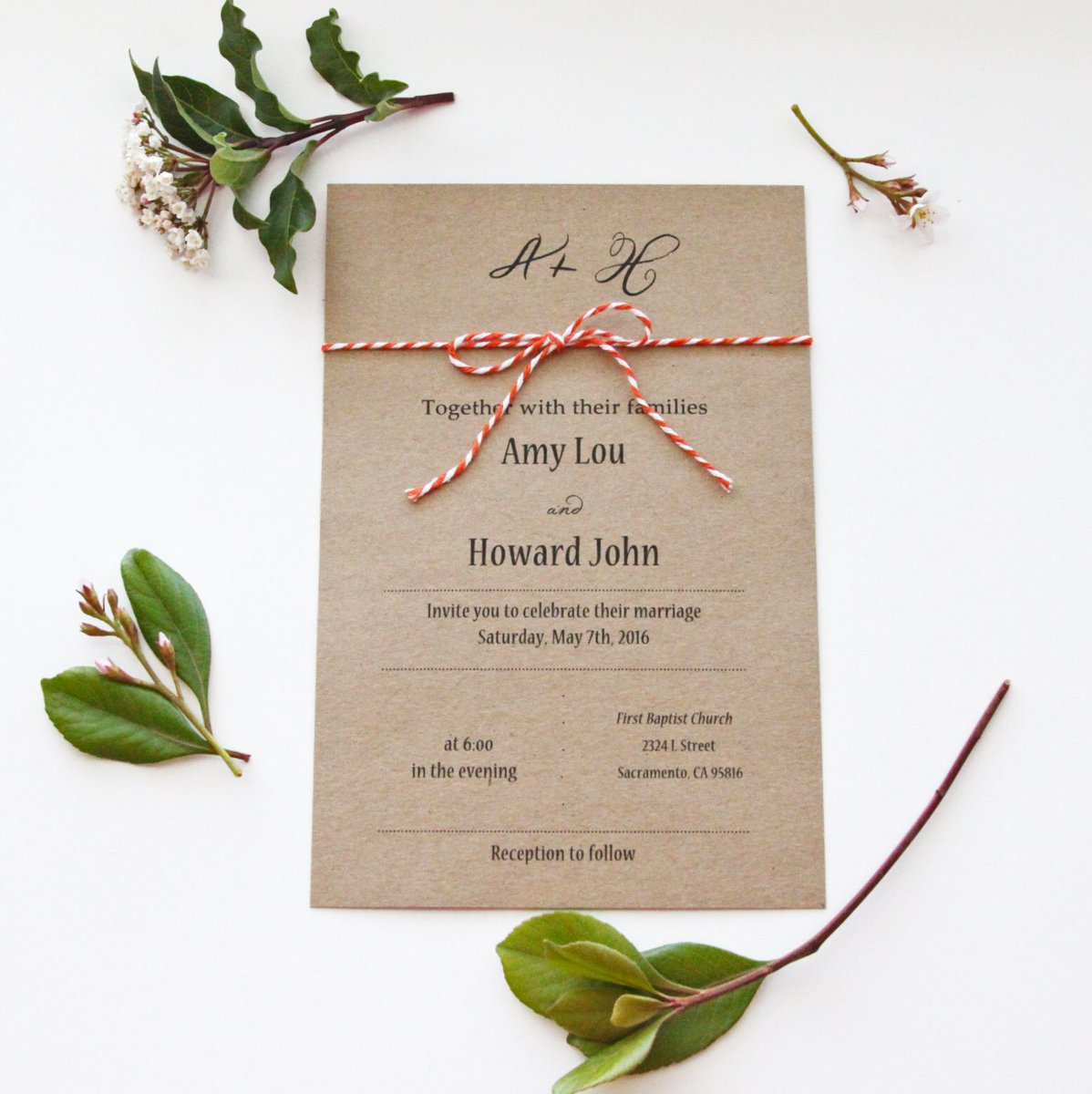 enviteDesigns's tweet photo. The perfect invitation for your simple country wedding ๐
#enviteDesigns #wedding #invitations #weddinginvitations https://t.co/cNw5UBlWwP