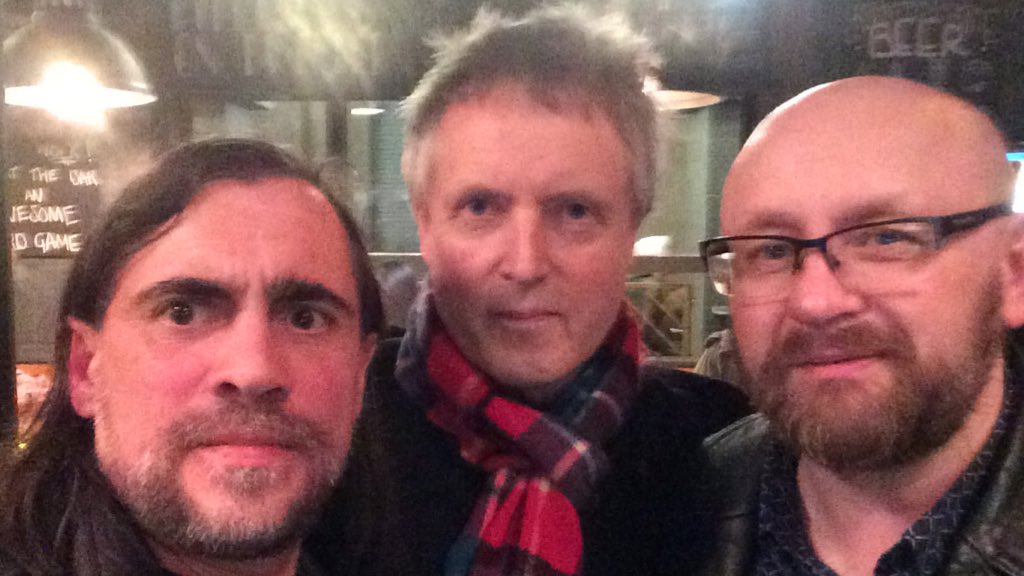 Friends Reunited!!! <a href="/colourclimax/">Philip Best</a> <a href="/William_Bennett/">William Bennett</a> <a href="/RussellHaswell/">Russell Haswell</a> <a href="/HarbingerSound/">Steve @ Pressing Matters.</a>