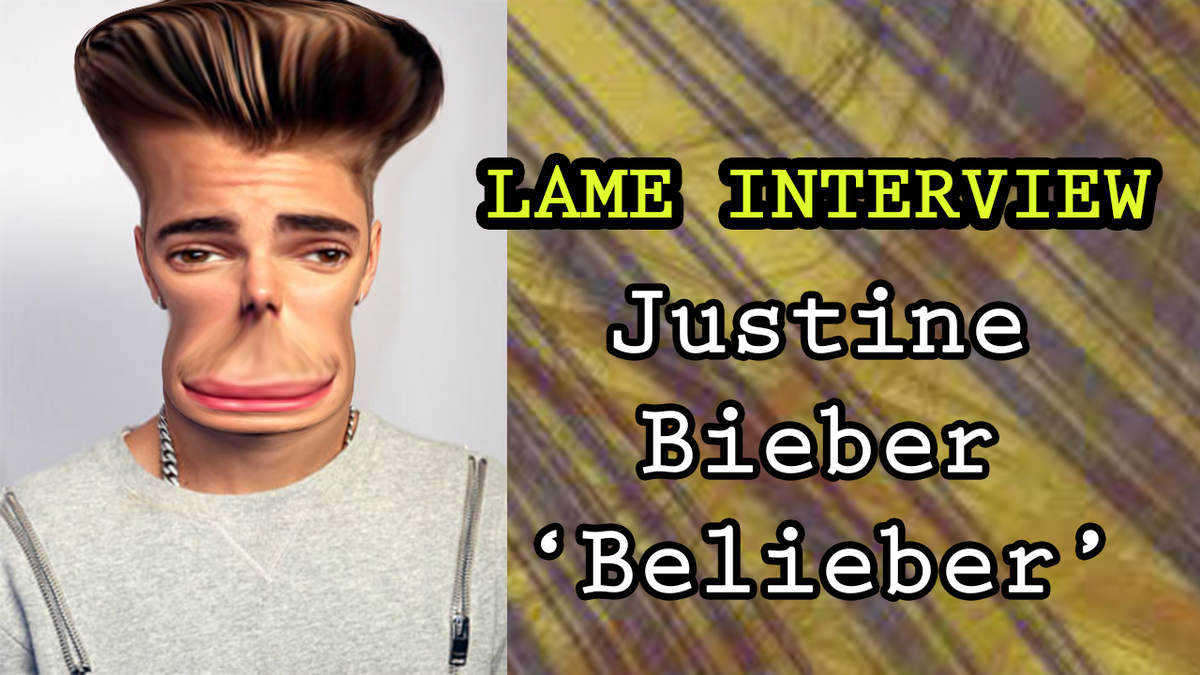 OneBlorp's tweet image. Ready for the #lamest interview #ever? Me neither.
#fail #JustinBieber #Beliebers #taco

youtu.be/E00-oFvP_ww