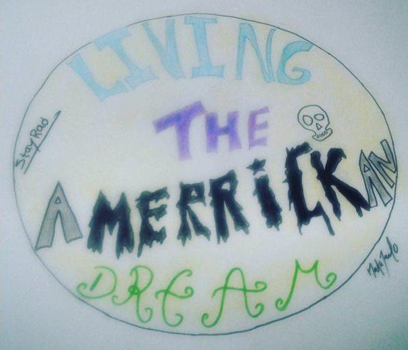5OORAVENS's tweet photo. @iamamerrickan here is my design..love you and hope that you come to Portugal soon so I can hug you #amerrickan https://t.co/C8q2Q1yg1f