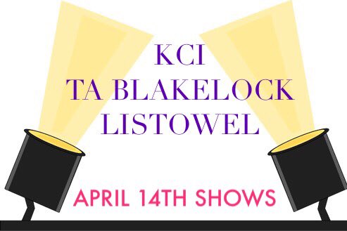 SEARS2016's tweet photo. APRIL 14TH SHOWS: 🎭
@kcidrama
@TABTigerLife
@ListowelDSS https://t.co/YP4KvNoQzu