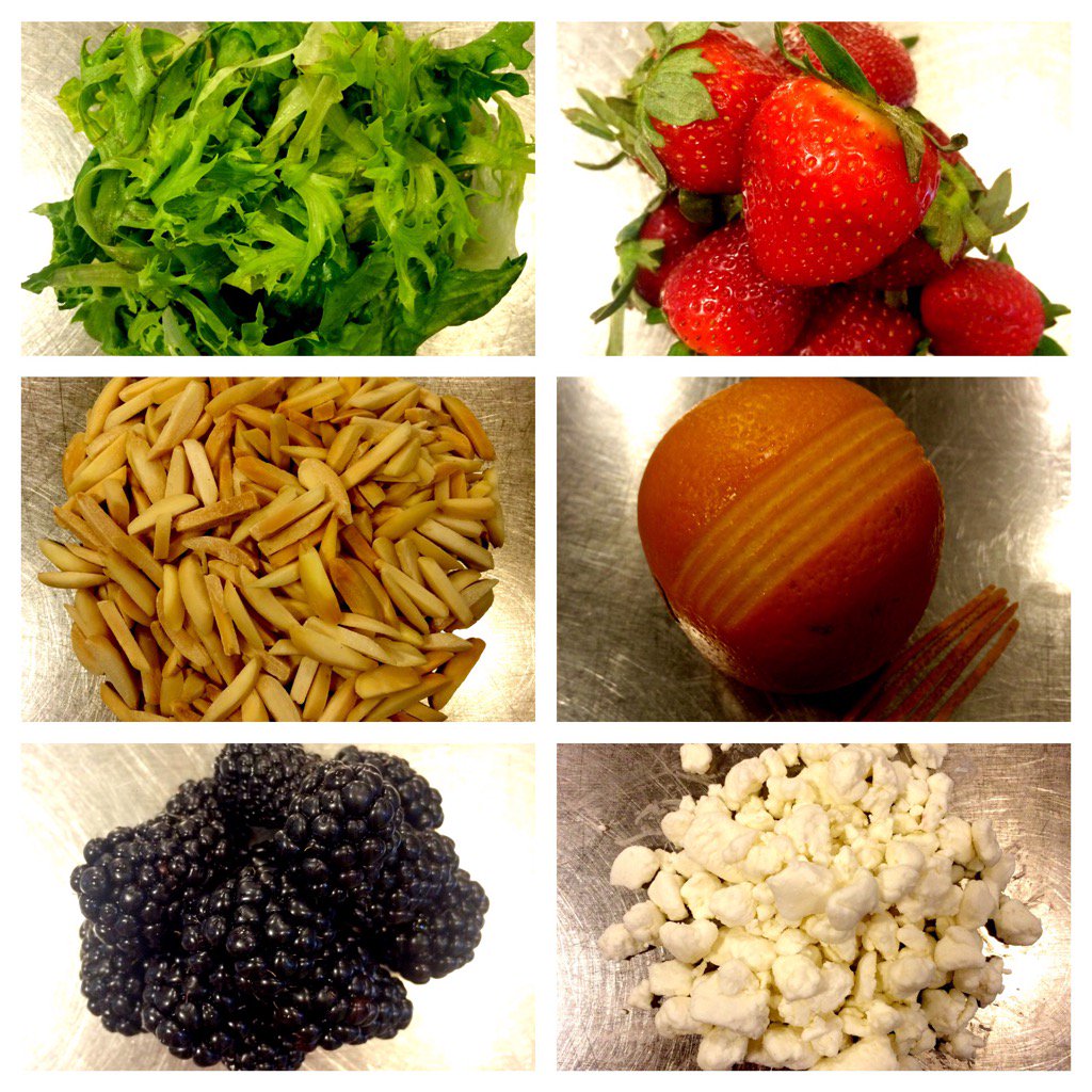 FIVEAthens's tweet photo. Spring has sprung and our salad is changing! We now offer locally sourced strawberries and blackberries #yum https://t.co/0D5T0Tx1od