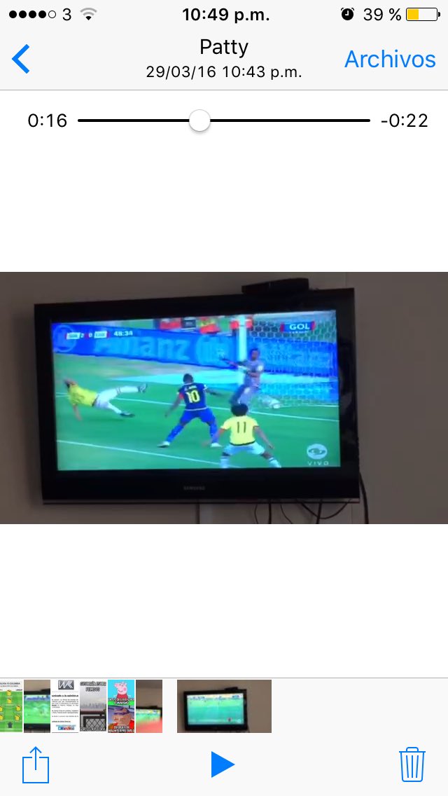 Ehhhhh 👏🏻👏🏻👏🏻👏🏻💛💙❤️ mi hermanita me envía el vídeo y me lo veo veinte veces jajaj #VamosColombia