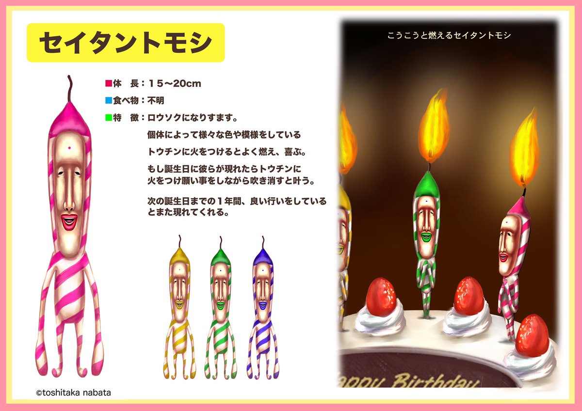 なばた としたか おかげさまで本日39歳の誕生日を迎える事が出来ました こびとづかん を初めて出版したのがちょうど10年前の5月 皆様に支えられてあっという間の10年 感謝してもしきれません という事で誕生日に幸先よく新種発見しましたのでご報告です