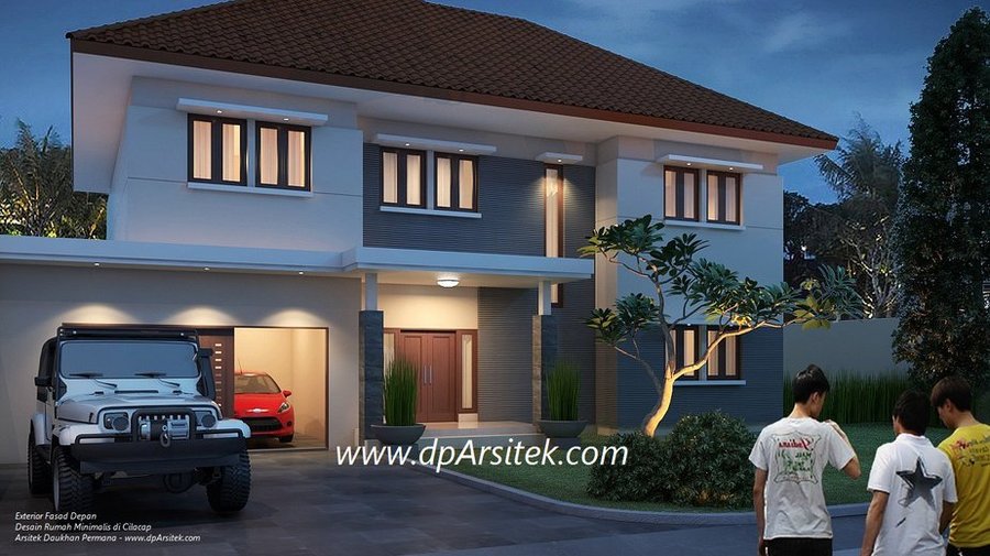 Daukhan Arsitek Sur Twitter 3d Tampak Depan Desain Rumah