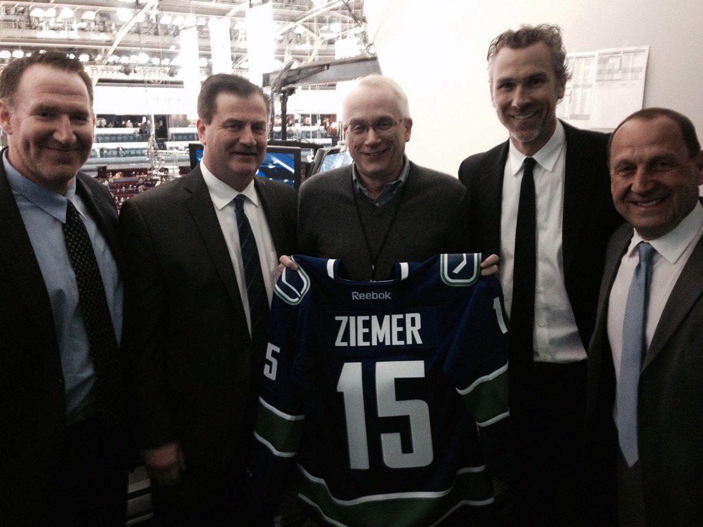 Iain MacIntyre (@imacsportsnet) on Twitter photo Now seen it all. Friend,colleague <a href="/BradZiemer/">Brad Ziemer</a>'s final game. 15 yrs on Canucks, 31 at VanSun. Happy retirement. Now seen it all. Friend,colleague <a href="/BradZiemer/">Brad Ziemer</a>'s final game. 15 yrs on Canucks, 31 at VanSun. Happy retirement.