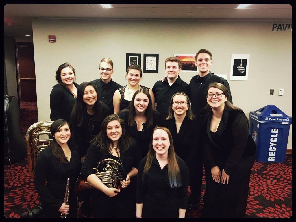 klin2162's tweet photo. Had an awesome @UniversityBand Concert back on March 7 with my @TauBetaSigma sisters!!! https://t.co/H2VKhtEsze