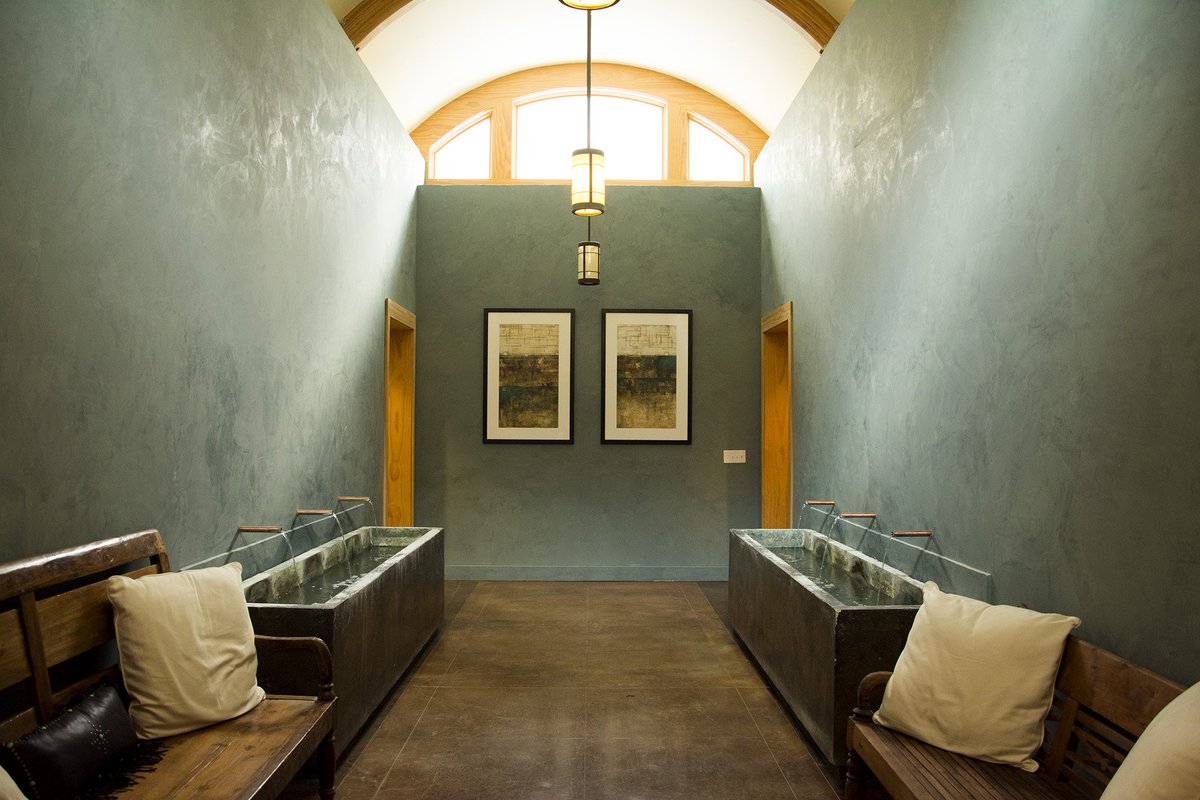A peaceful place to wind down the day. #spa #austin #atx