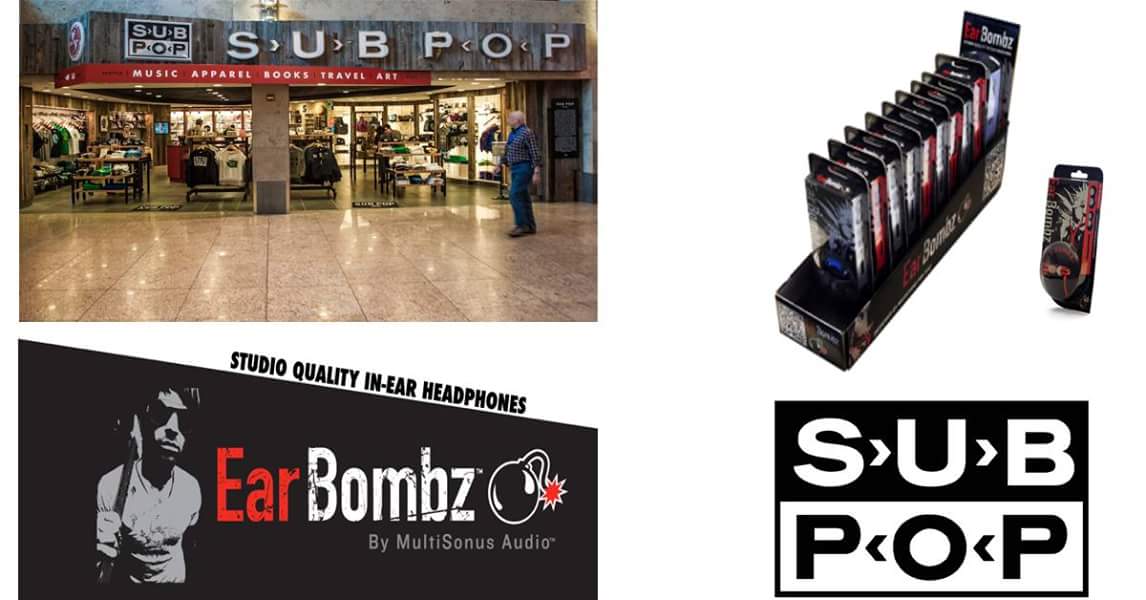 MultiSonusAudio's tweet photo. #EarBombz #launches into Sub Pop #Records airport stores. #headphones #subpop #audio #Djs #multisonusaudio #rock https://t.co/rd9Nr0AKm3