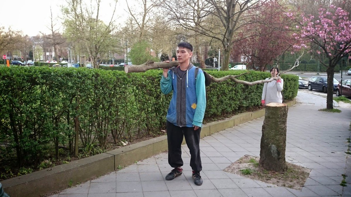 valcicca's tweet photo. #yukihirotaguchi &amp; #ciccaboom in #brussels 04/2015 warming up 4 #art #installation https://t.co/6R8puKVUJj