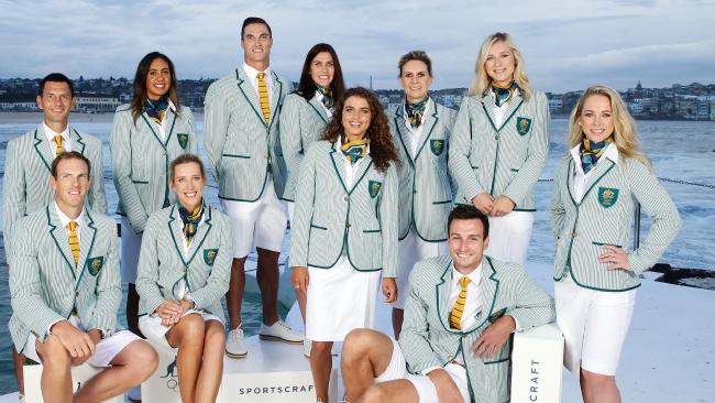 TheNTNews's tweet photo. HERE'S A GAME TO START THE DAY. FINISH THIS SENTENCE: THE NEW AUSSIE OLYMPIC UNIFORMS LOOK LIKE.... https://t.co/IpKsKO2wCQ
