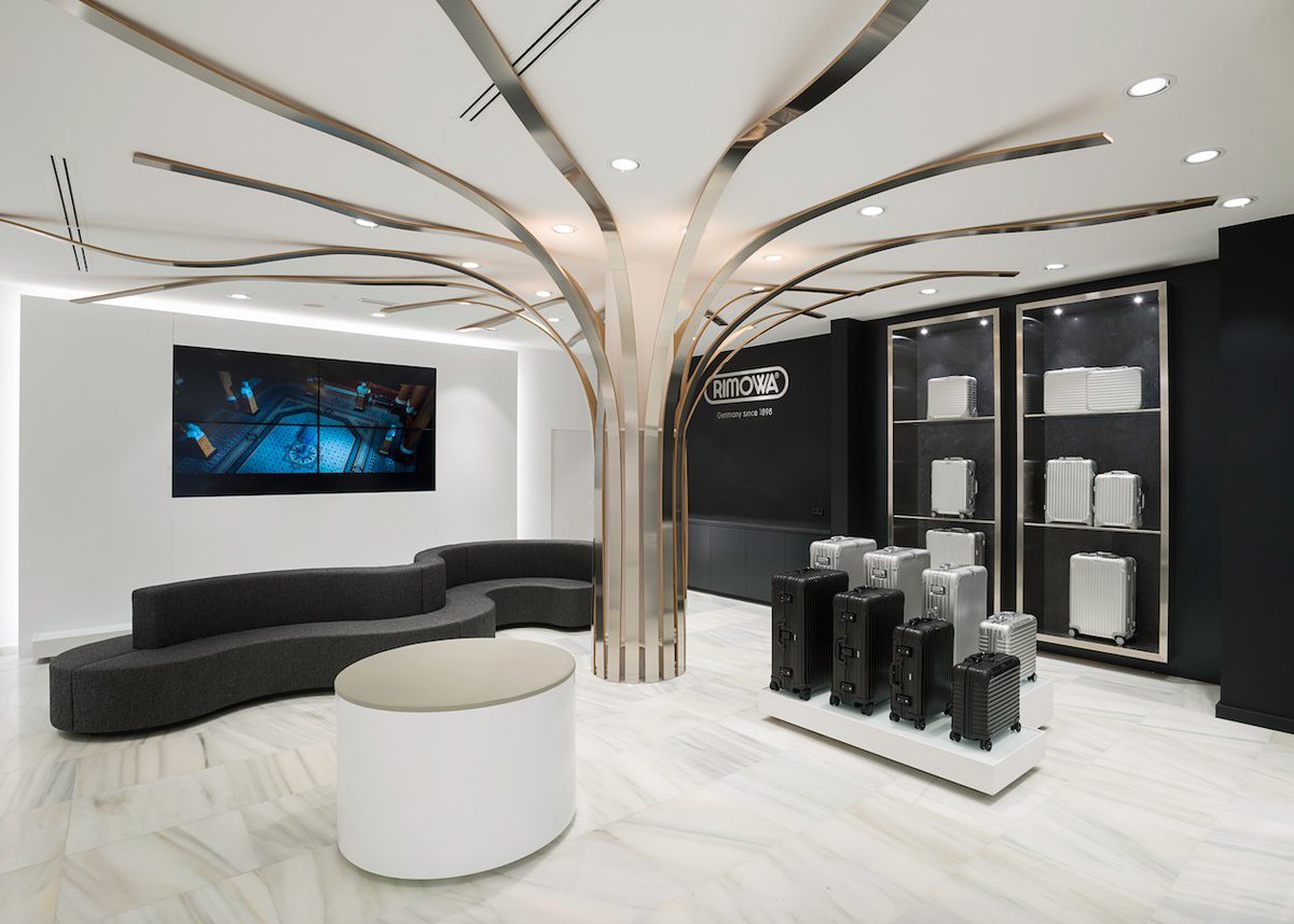 brillcomm's tweet photo. Check out the very first @RIMOWA store to open in #Barcelona! #SoBRILL #TravelTuesday https://t.co/PoRjRnQpAo