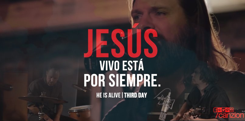 CanZion's tweet photo. Declara que Jesús vive por siempre, con #HeIsAlive de @thirdday de su álbum #LeadUsBack ➜ https://t.co/YB5ITbR4jh https://t.co/tWnDmLurZK