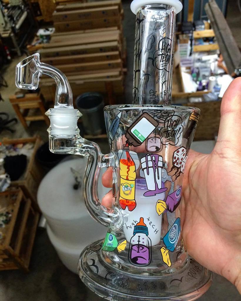 HiveCeramics's tweet image. #Repost from IG - by @hightechglass - Trap Tube 2.0 Single Perc. 
#hightechglass #traptube