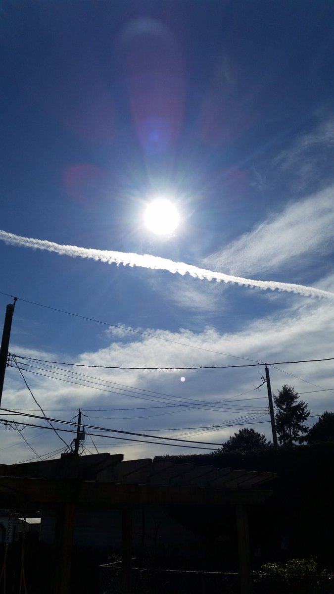 prof_nibiru's tweet photo. Was a Beautiful Day in #Vancouver...But Then This Happened #Chemtrails https://t.co/LRHhG0C3HT