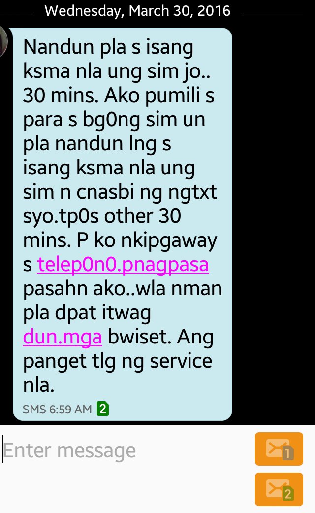 jonahmoko's tweet image. @enjoyGLOBE What a lame service right there! Happened at Globe Sta.Maria. 👎👎👎 #globeproblems