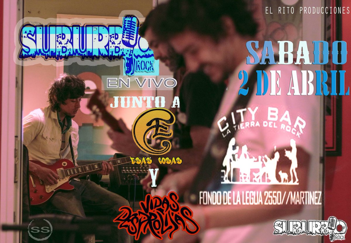 Suburbio Rock (@suburbiorock) on Twitter photo 