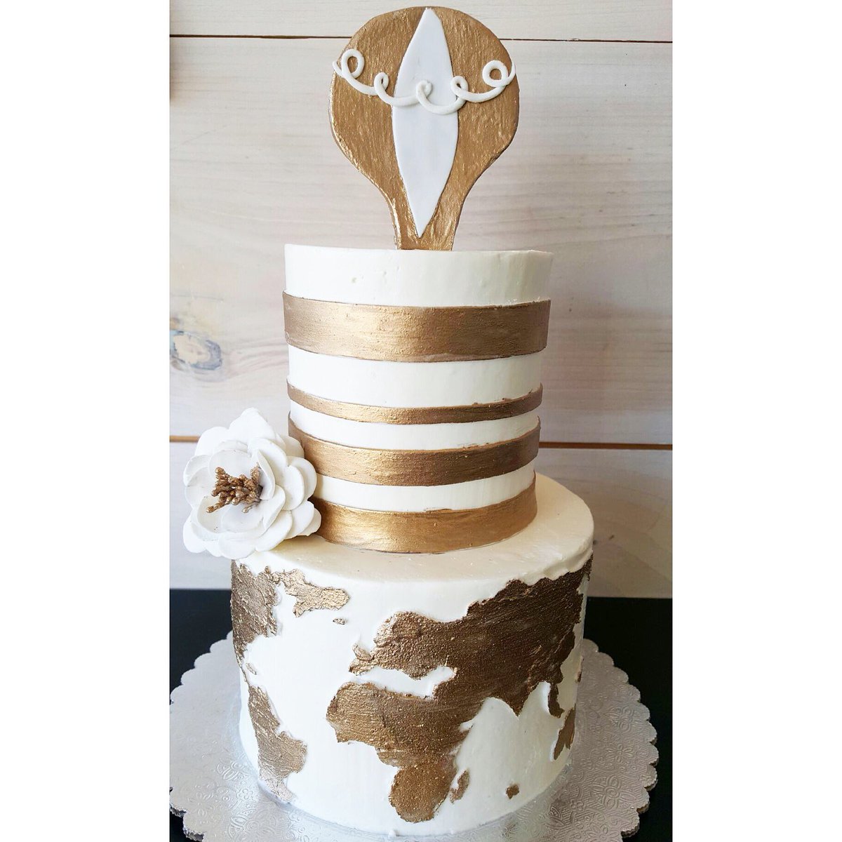 hapacupcakes's tweet photo. A cake fit for a world traveler #hapacupcakes #hapacakes https://t.co/9QkCkotJxZ