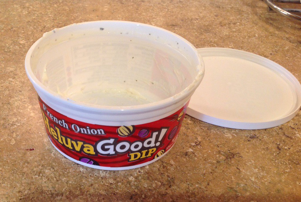 judytate's tweet photo. @JeffDauler - you are forbidden to ever mention this product on the air again! #emptycontainer #pounds https://t.co/gnRRmO1eo4