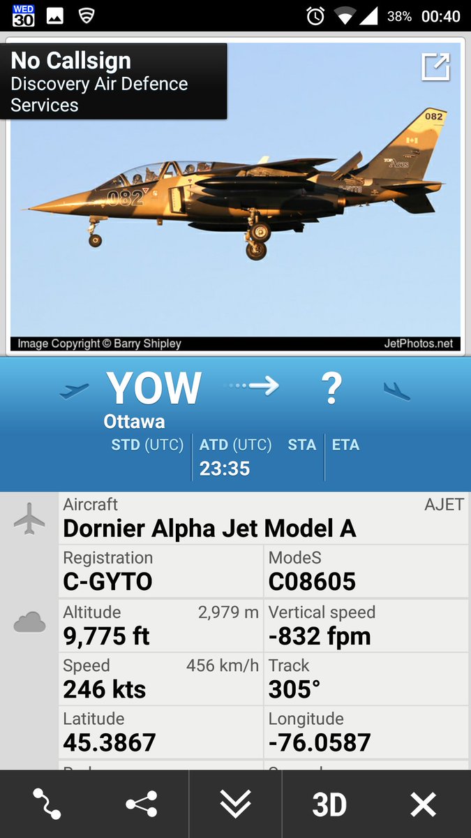 CivMilAir's tweet photo. DADS Alpha Jet #CGYTO 
https://t.co/hNKNLFgJOy https://t.co/vKCdh3jtDX