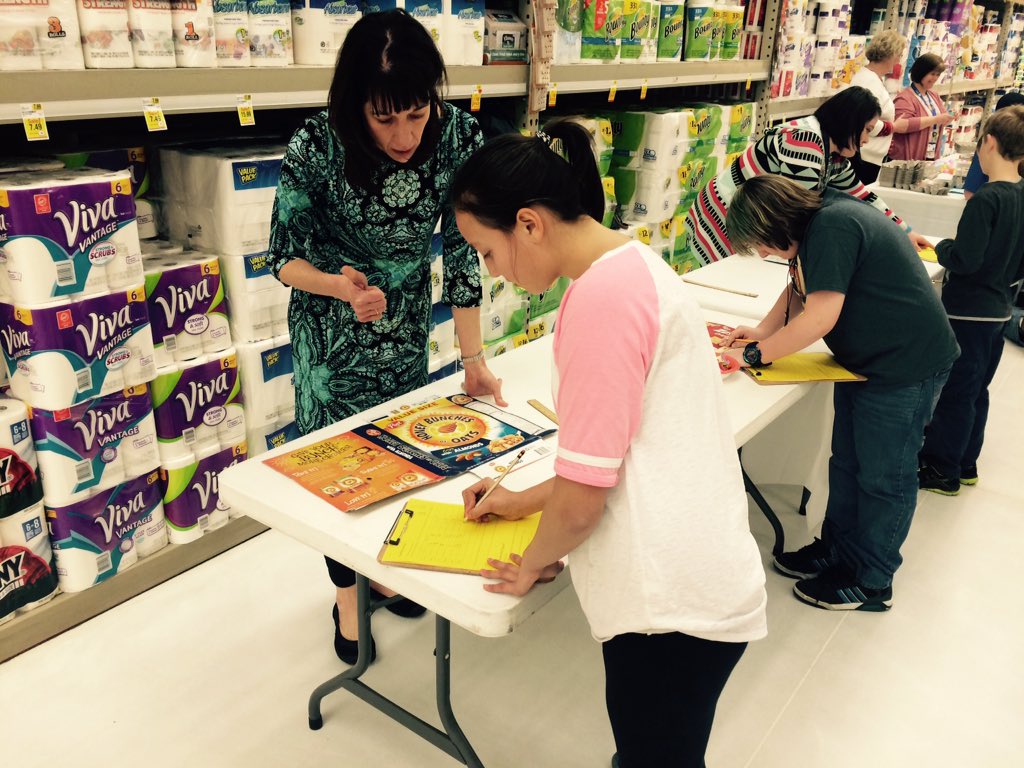 CIS/CPS/Cub Food Math Night was a success!! Students brought their math skills-used them in real-world experiences.