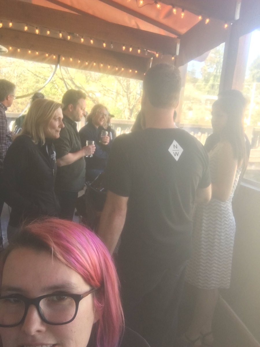 At #cidersocial for <a href="/nwcider/">Northwest Cider</a> <a href="/NewWestCider/">New West Cider</a> lots of fun :)