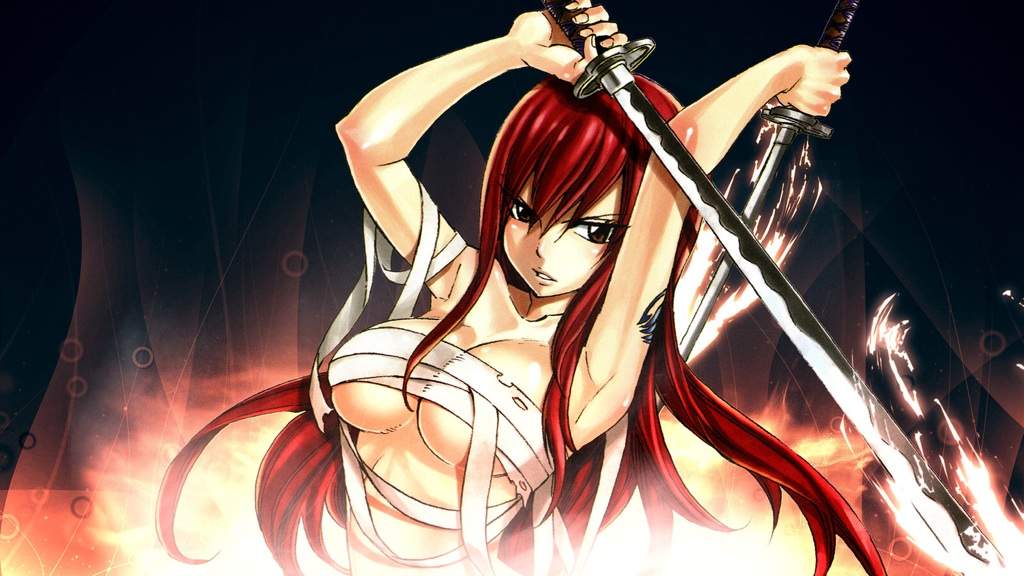 Anime strong women HD wallpapers | Pxfuel