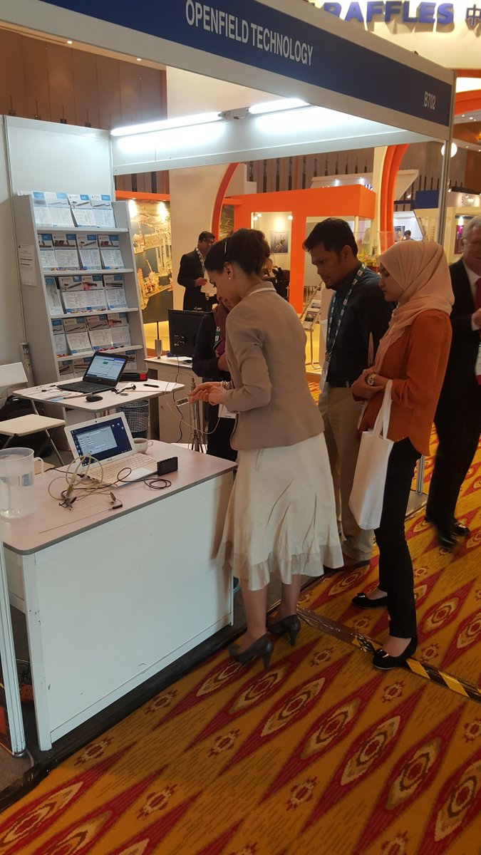 OpenFieldTech's tweet photo. Thanks for visiting us #OTCAsia 2016! Great time and great business discussions. See you real soon at #OTCHouston https://t.co/bz0iQLgcCC