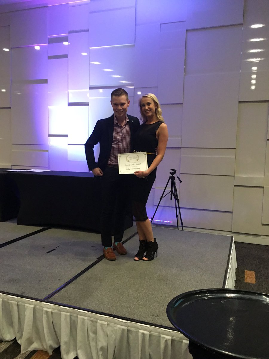 ARHHRA's tweet photo. Our very own Nicky Szederkenyi won this years Rising Star Award! So very proud!! https://t.co/bidz1akcMf